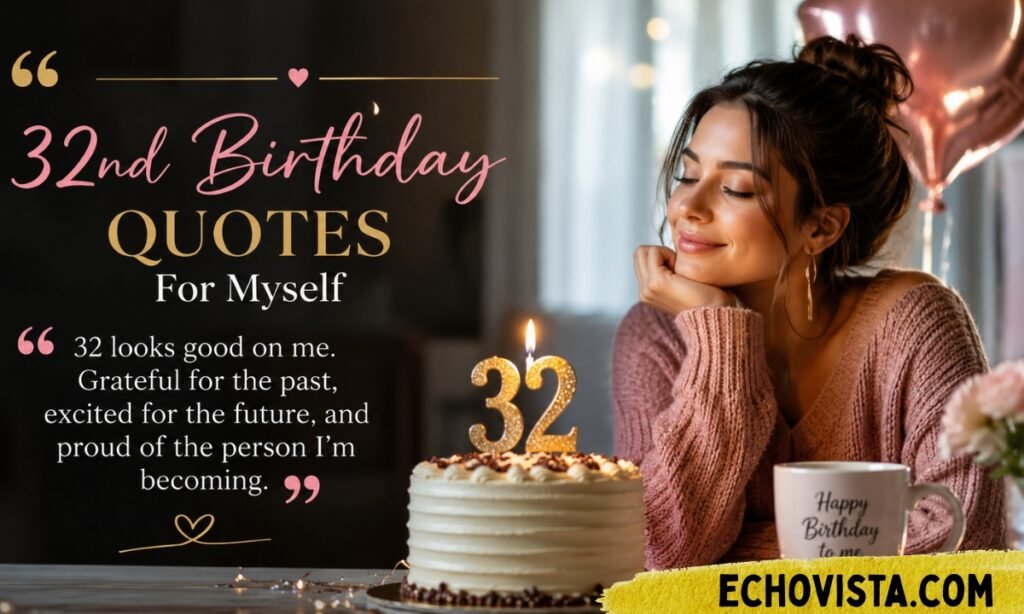 32nd birthday quotes For myself Instagram