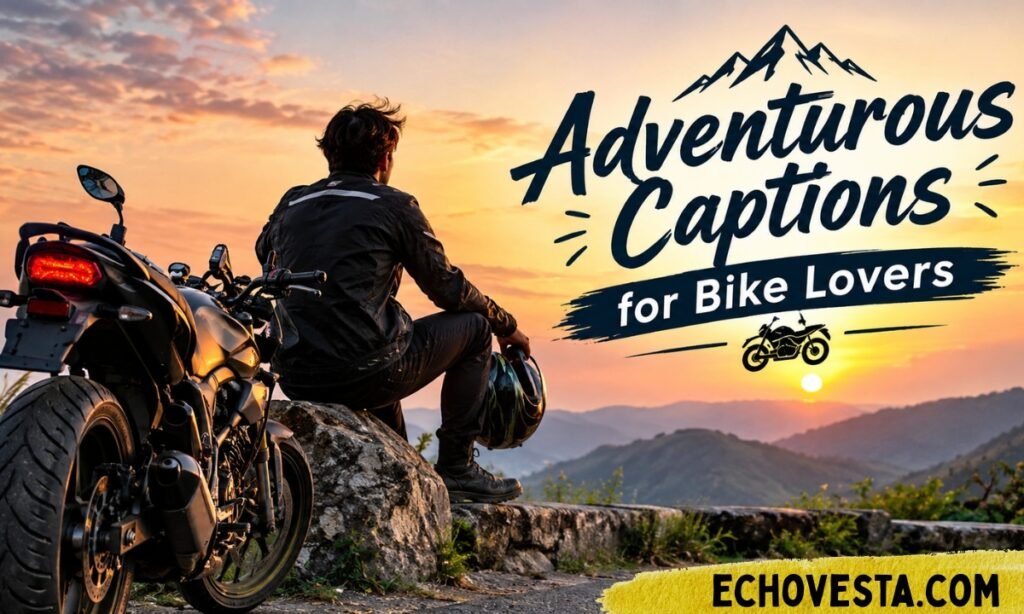 Adventurous Captions for Bike Lovers