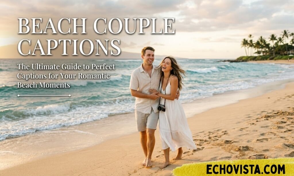 Beach Couple Captions