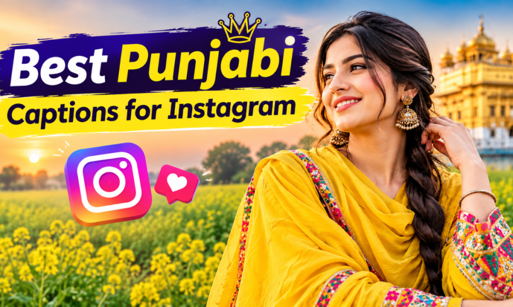 Best Punjabi Captions for Instagram