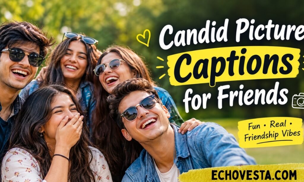 Candid Picture Captions for Friends
