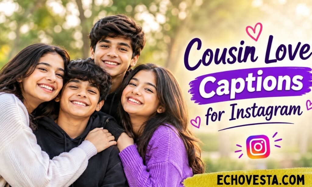 Cousin Love Captions for Instagram