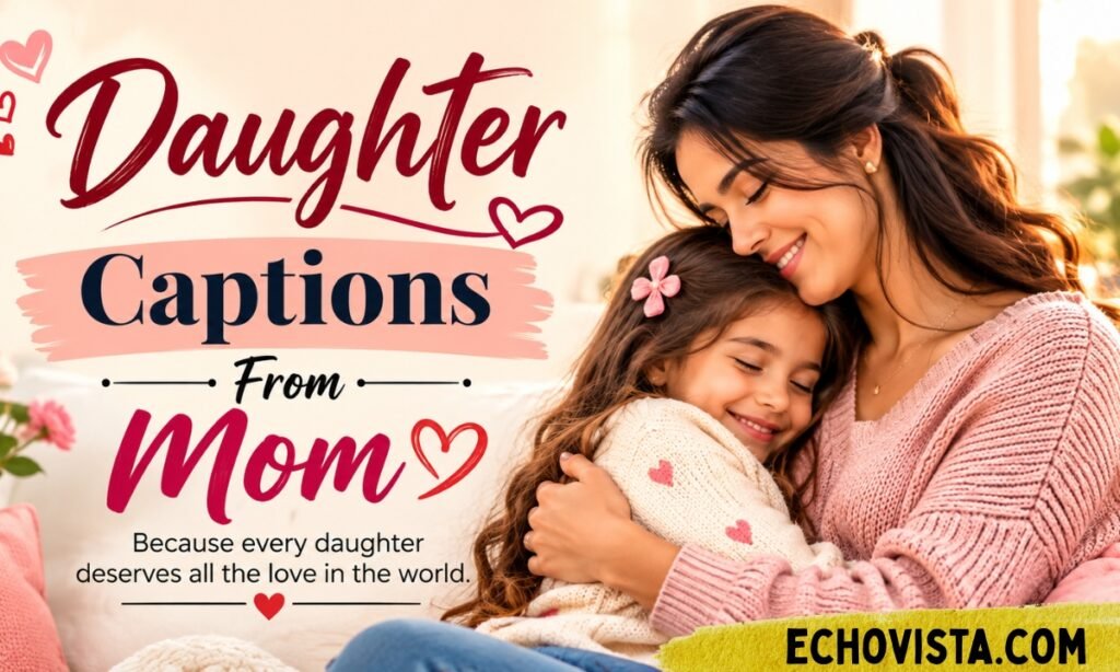 Daughter captions from mom