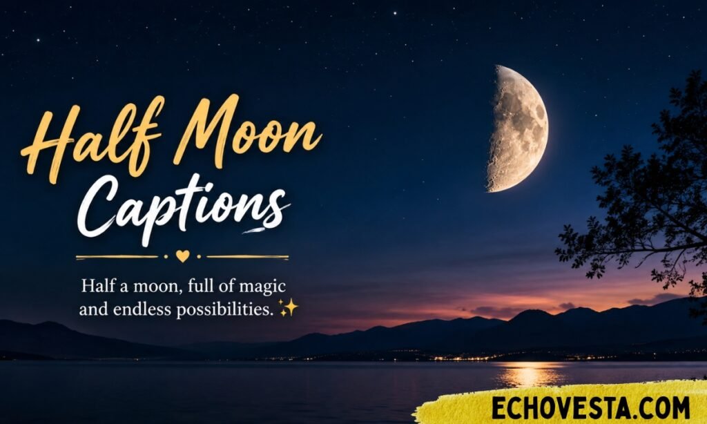 Half Moon Captions