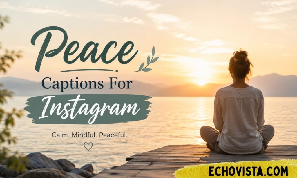 Peace Captions For Instagram