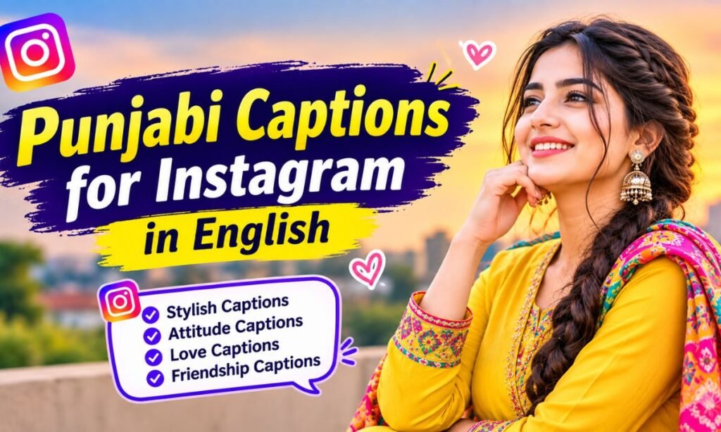 Punjabi Captions for Instagram in English