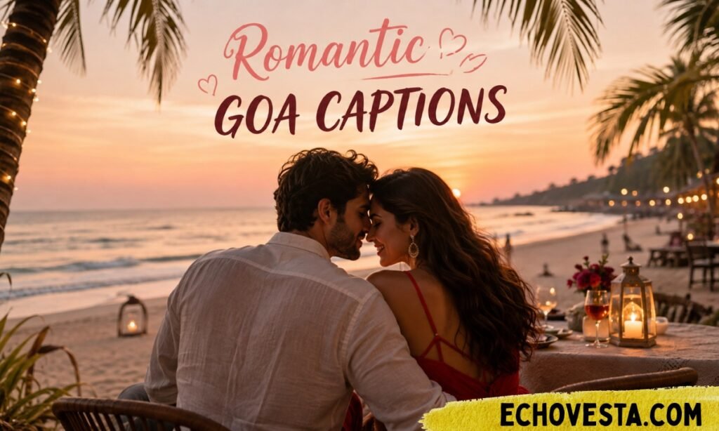 Romantic Goa Captions