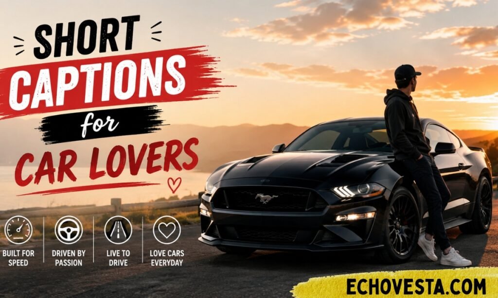Short captions for car lovers