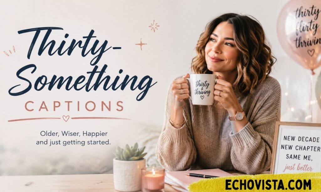 Thirty-Something Captions