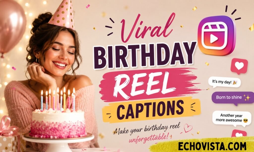 Viral Birthday Reel Captions
