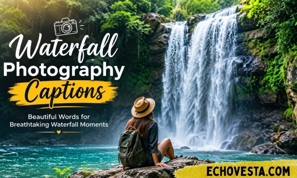 Waterfall Photography Captions