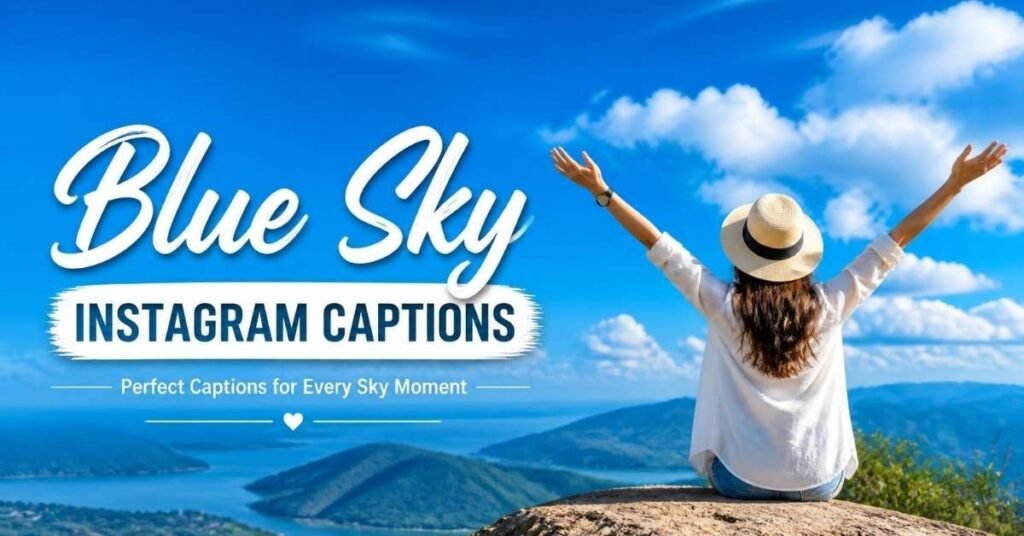 Blue Sky Instagram Captions