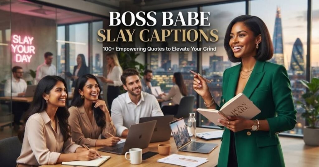 Boss Babe Slay Captions