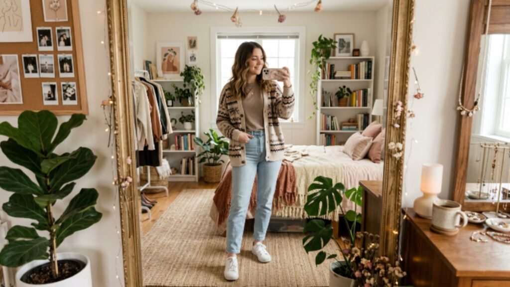 Cute Mirror Selfie Instagram Captions
