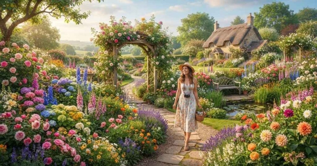 Flower Garden Captions