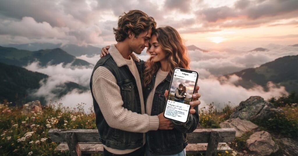 Romantic Cloudy Instagram Captions
