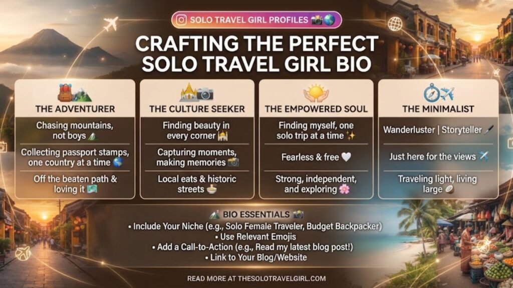 Solo Travel Girl Bios