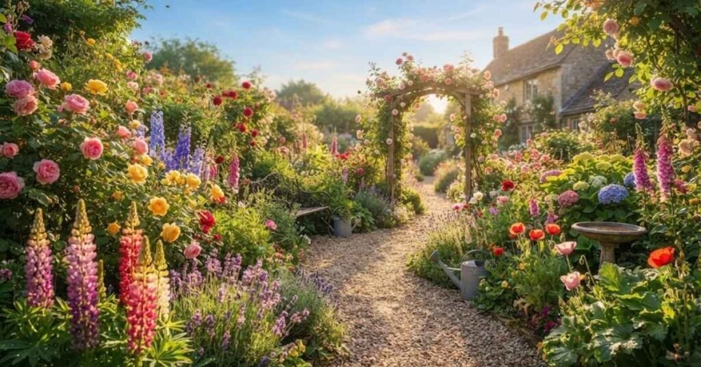 Sunny Garden Captions