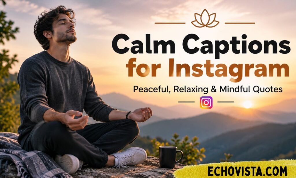 Calm Captions for Instagram_ Peaceful, Relaxing & Mindful Quotes