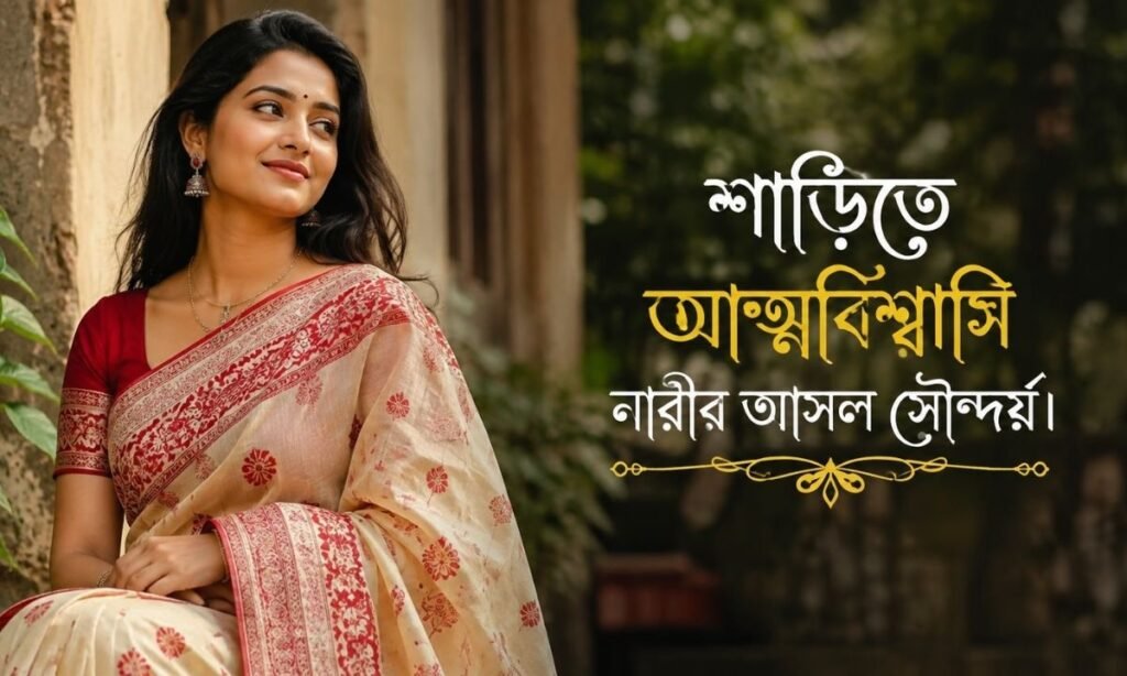 Saree Captions in Bengali