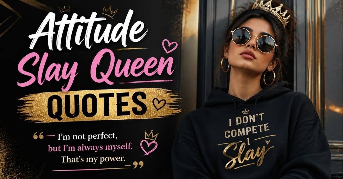 attitude slay queen quotes