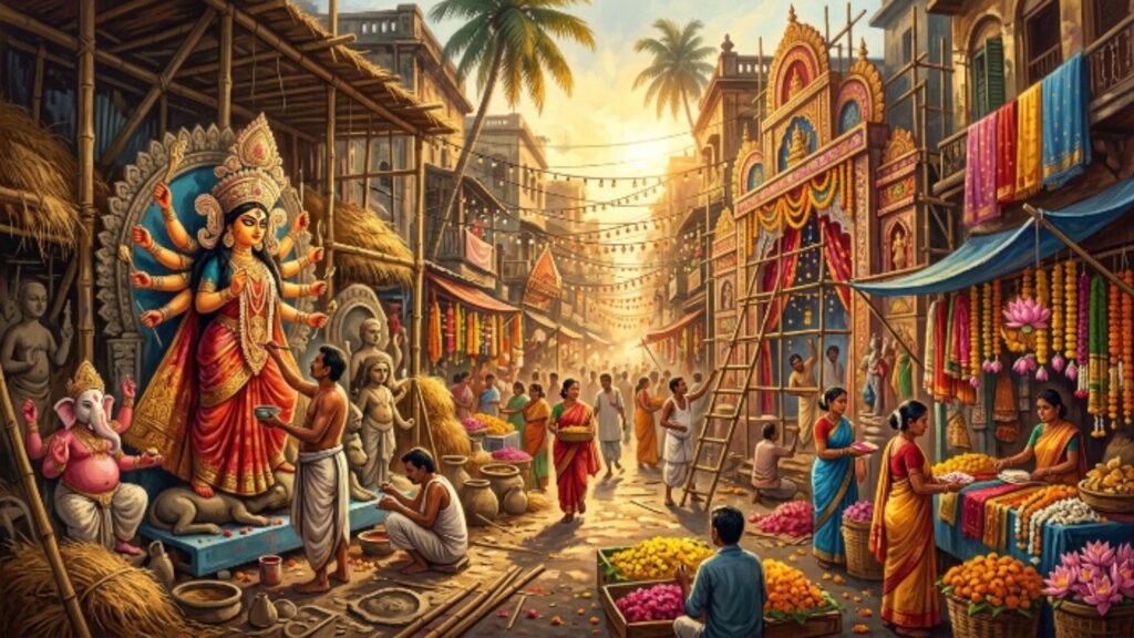 durga puja countdown