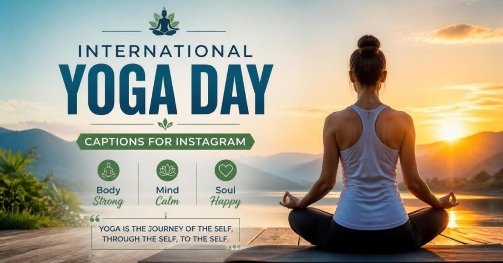 international yoga day captions for instagram