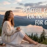 peaceful captions for instagram for girl