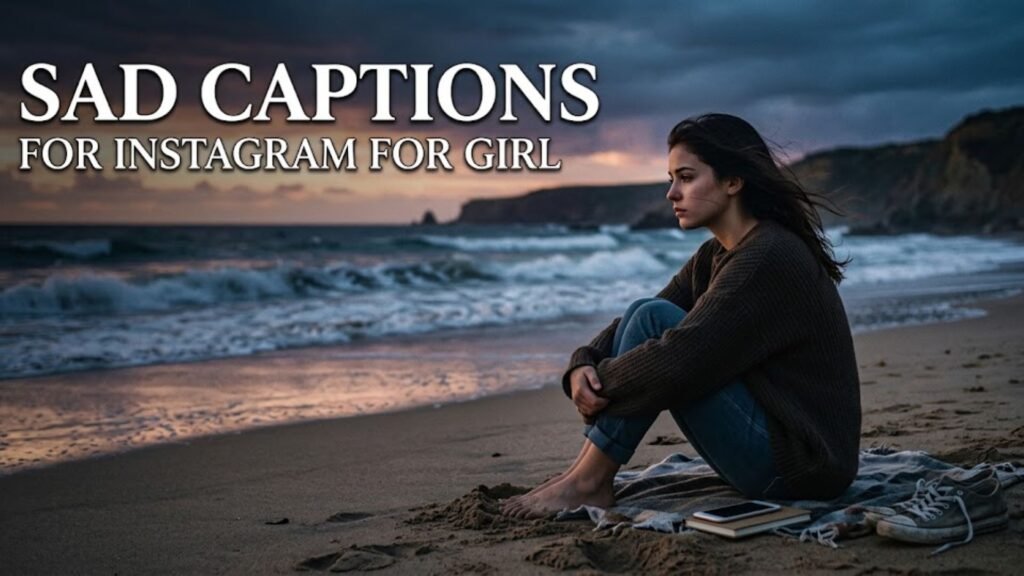 sad captions for instagram for girl