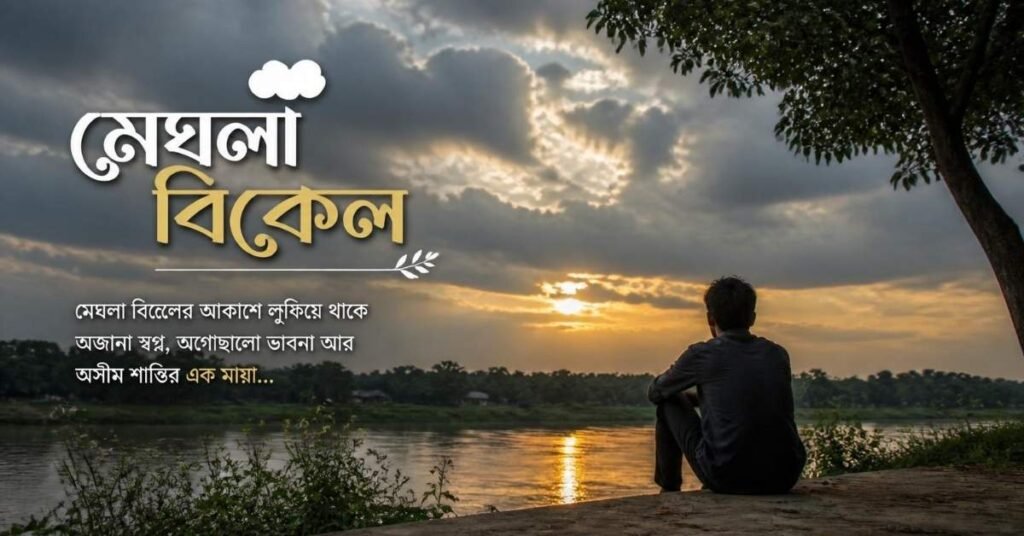 মেঘলা বিকেল নিয়ে ক্যাপশন